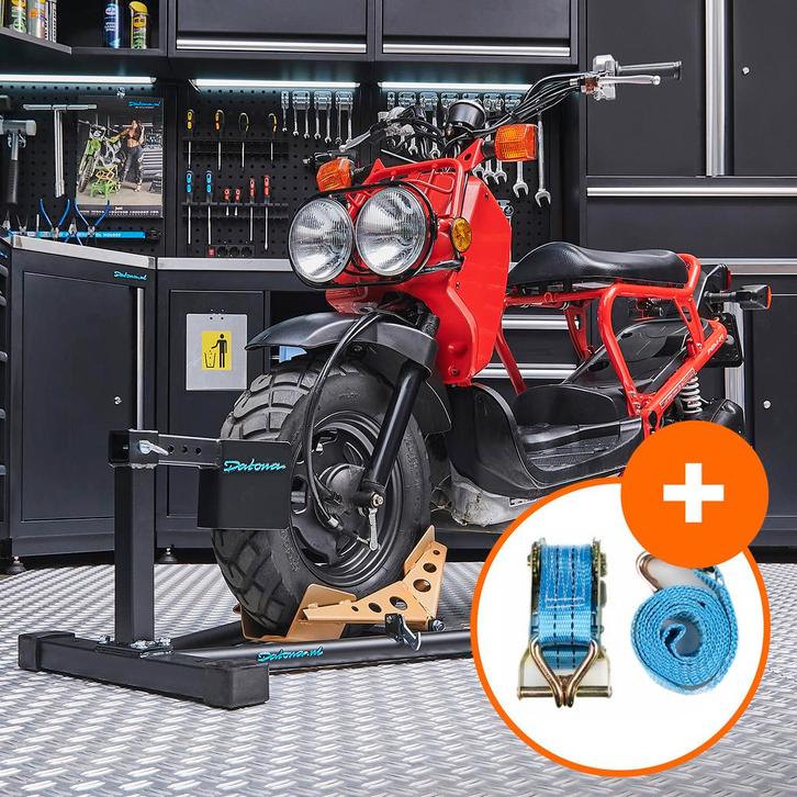 Datona Inrijklem voor scooters + spanband - Datona - Goud, Doe-het-zelf en Bouw, Gereedschap | Handgereedschap, Ophalen of Verzenden