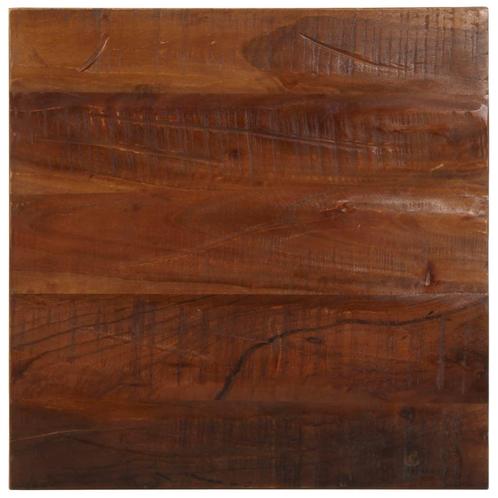 vidaXL Tafelblad vierkant 50x50x2,5 cm massief gerecycled, Huis en Inrichting, Tafelonderdelen, Nieuw, Verzenden