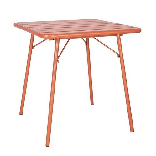 Inklapbare Tafel | Staal | Terracotta | In-/Outdoor |, Zakelijke goederen, Horeca | Keukenapparatuur, Nieuw in verpakking, Verzenden