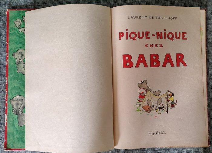Laurent de Brunhoff - Pique-Nique chez Babar - 1949, Antiek en Kunst, Antiek | Boeken en Manuscripten