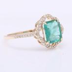 Zonder minimumprijs - Ring - 14 karaat Geel goud - 1.47ct., Nieuw