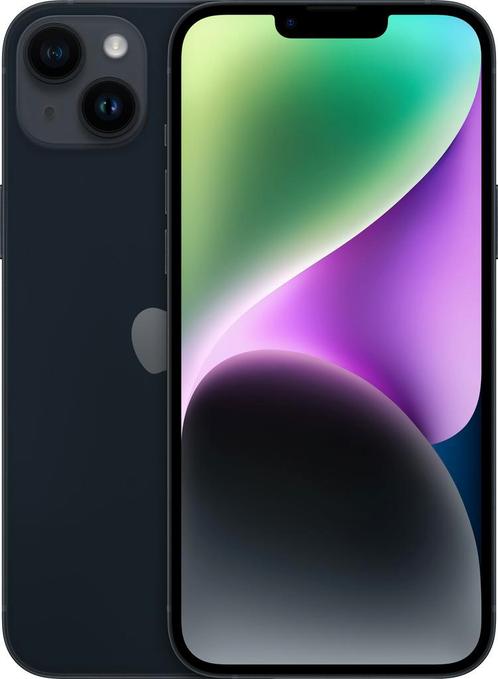 Apple iPhone 14 Plus 256GB Midnight Mobiele, Telecommunicatie, Mobiele telefoons | Overige merken, Verzenden