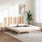 vidaXL Cadre de lit bois massif 150x200 cm très grand, Neuf, Verzenden