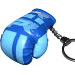 PunchR™ Punch Round Bokshandschoen Sleutelhanger Blauw Wit, Sport en Fitness, Boksen, Nieuw, Overige, Verzenden