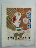 Théo Tobiasse (1927-2012) - Bucolique aux Fleurs Bleues