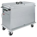 Bain Marie Wagen | Deksel + Kast | Draaideur | 2x GN 1/1 |, Zakelijke goederen, Verzenden, Nieuw in verpakking