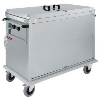 Bain Marie Wagen | Deksel + Kast | Draaideur | 2x GN 1/1 |, Zakelijke goederen, Horeca | Keukenapparatuur, Nieuw in verpakking