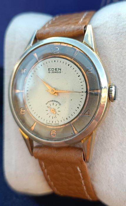 Eden - Vintage Skeleton Swiss Watch - Zonder minimumprijs -, Handtassen en Accessoires, Horloges | Heren