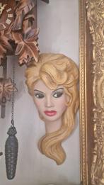 Achatit Germany - Buste, Brigitte Bardot - Buste Mural B.B., Antiek en Kunst
