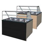 Gekoeld buffet voor 4x GN 1/1 met houten frontpaneel | 1400, Verzenden, Nieuw in verpakking, Koelen en Vriezen