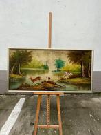 Britse school (XX) - Corsa nel Bosco Silenzioso, Antiek en Kunst