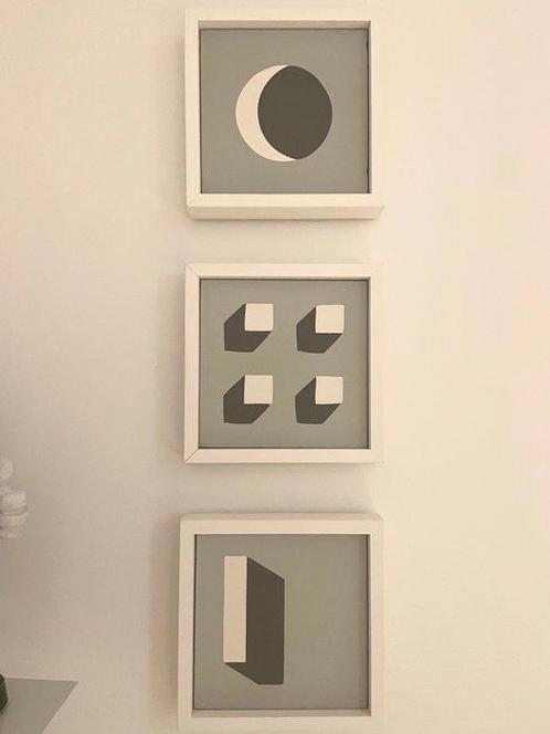 Kiasmo - Vincenzo DAlba - Cadre (3)- carreaux de ciment  -, Antiek en Kunst, Kunst | Designobjecten