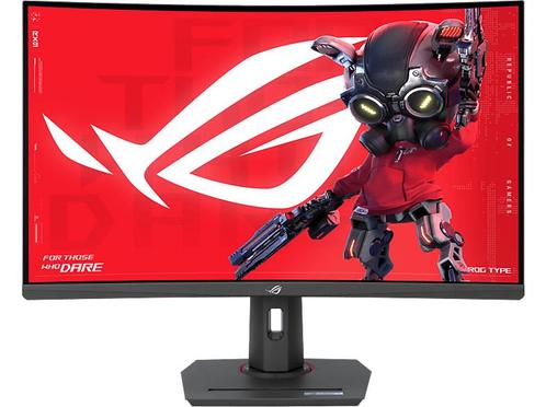 Asus - QHD Gaming monitor - 31.5 inch - Zwart, Computers en Software, Monitoren, VA, In hoogte verstelbaar, 1 tot 2 ms, Nieuw