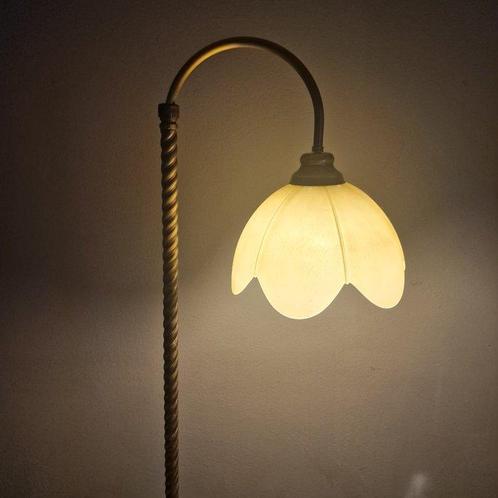 Lampadaire - Laiton, Verre, Antiek en Kunst, Curiosa en Brocante