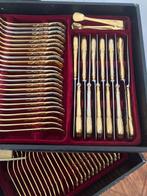 Solingen - Bestekset voor 12 personen (128) - verguld metaal