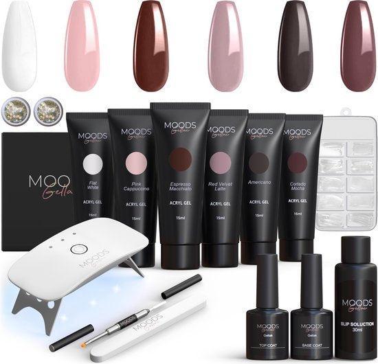 Tweedekans | Moods Gellac - Luxe Polygel Set - Polygel, Handtassen en Accessoires, Uiterlijk | Lichaamsverzorging, Ophalen of Verzenden