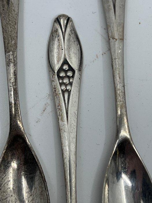 Theelepel (7) - .925 zilver - zilveren lepels, Antiek en Kunst, Antiek | Zilver en Goud