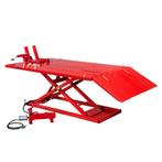 Verbrede heftafel voor motor hydraulisch en pneumatisch rood, Ophalen of Verzenden