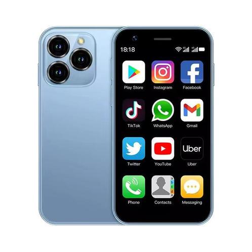 XS16 Mini Smartphone - 2 GB RAM - 16 GB Opslag - 5 MP Camera, Telecommunicatie, Mobiele telefoons | Overige merken, Nieuw, Verzenden
