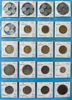 Spanje 90 munten, plus 14 oude biljetten uit de periode, Postzegels en Munten