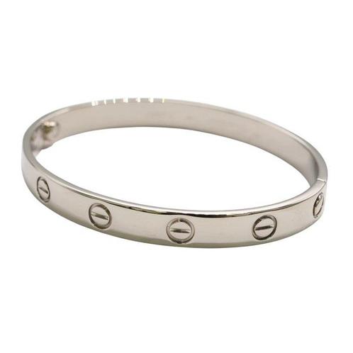 Cartier - Armband - Love - 18 karaat Witgoud, Handtassen en Accessoires, Armbanden