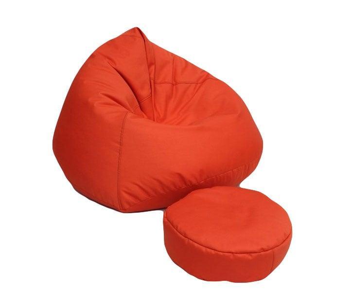 Zitzak Fauteuil XXL oranje - Loungestoel Zitkussen Relaxk..., Huis en Inrichting, Zitzakken, Nieuw, Ophalen of Verzenden
