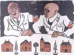 Spotprent Hitler en Streicher over bouwprojecten in Neure..., Verzenden