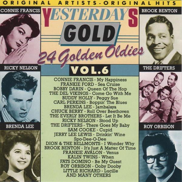 Various - Yesterdays Gold Vol. 6 (24 Golden Oldies), CD & DVD, CD | Pop, Envoi