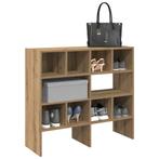 vidaXL Schoenenrekken 2 st stapelbaar 89,5x30x40 cm, Huis en Inrichting, Verzenden, Nieuw