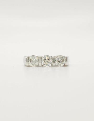 Leo Pizzo - Bague - 18 carats Or blanc Diamant (Naturelle)