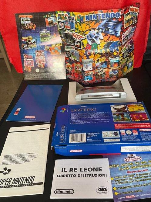 Nintendo - Snes - Super Nintendo - The Lion King - Videogame, Games en Spelcomputers, Spelcomputers | Overige Accessoires