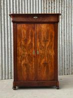 Kast - kleding kast, Linnenkast, linnenpres, wardrobe -, Antiek en Kunst