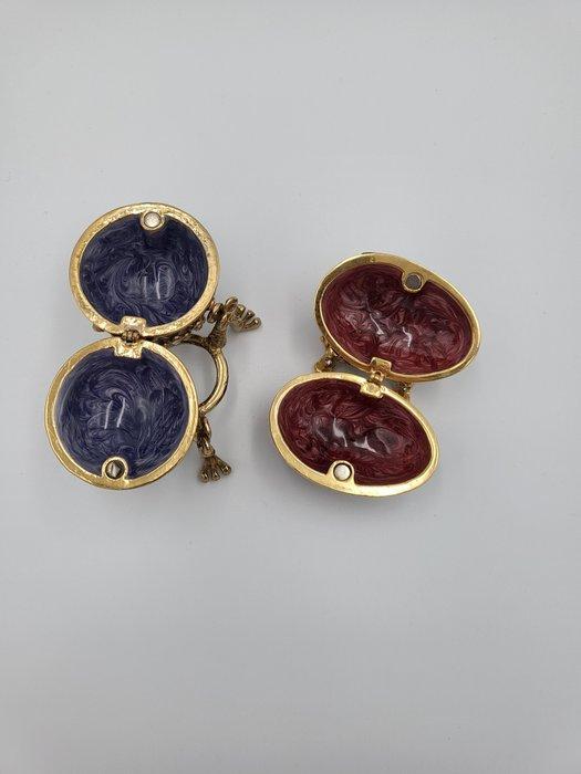 Lot de 2 élégantes boîtes à bijoux décoratives – Style, Antiquités & Art, Curiosités & Brocante