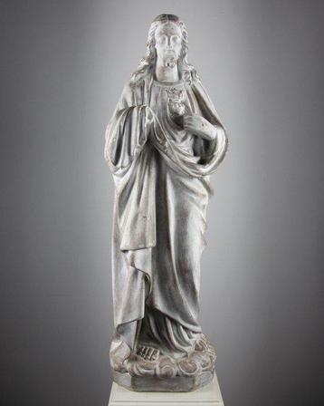 Figurine - Jezus met Heilig Hart - 60cm - Plâtre