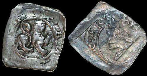 1202-1256 Kaernten St Veit Bernhard Ii Pfennig Nd Cna Cb 11a, Postzegels en Munten, Munten | Europa | Niet-Euromunten, België