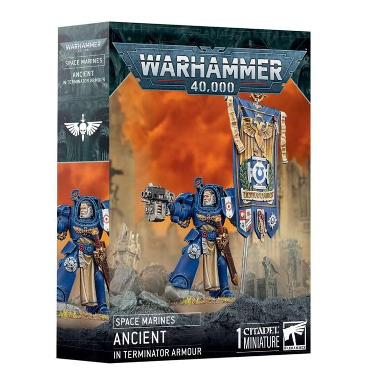 Space Marines Ancient in Terminator Armour (Warhammer 40.000, Hobby en Vrije tijd, Wargaming, Ophalen of Verzenden