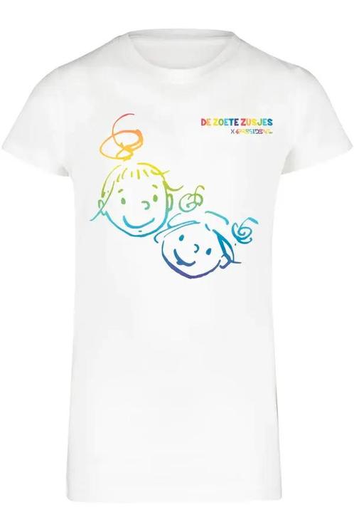 4PRESIDENT - T-Shirt Aisha De Zoete Zusjes Wit, Enfants & Bébés, Vêtements enfant | Autre, Enlèvement ou Envoi