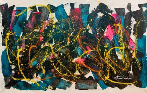 Anastasiya Tumanova - Harmonie des formes.-XXL, Antiek en Kunst, Kunst | Schilderijen | Modern
