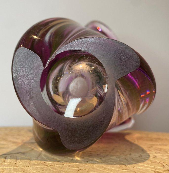 Val Saint Lambert - Vaas (2) - 40/4 - Kristal - Vaas en, Antiquités & Art, Antiquités | Verre & Cristal