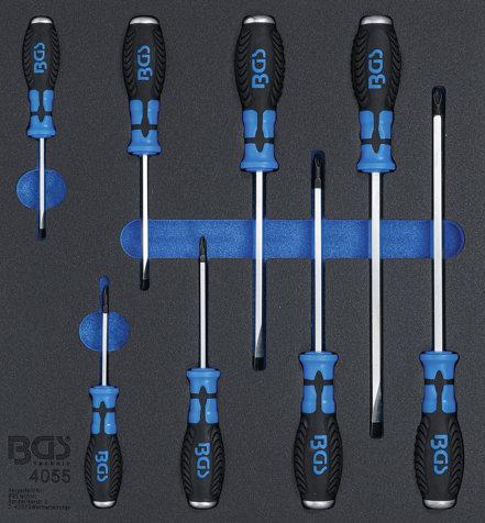 Bgs Technic Gereedschapsbak 2/3: Kruis- en sleufschroevendra, Auto diversen, Autogereedschap, Verzenden