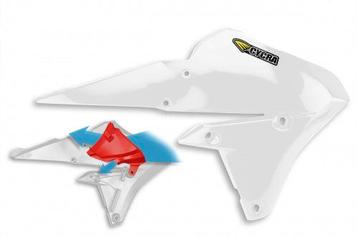 Cycra Powerflow Radiator Kappen Wit Yamaha WR 250F 2015-2019, Motos, Verzenden