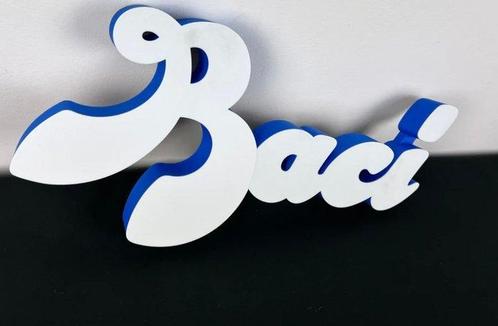 Baci Perugina - Enseigne lumineuse - plexiglas, Antiek en Kunst, Antiek | Wandborden en Tegels