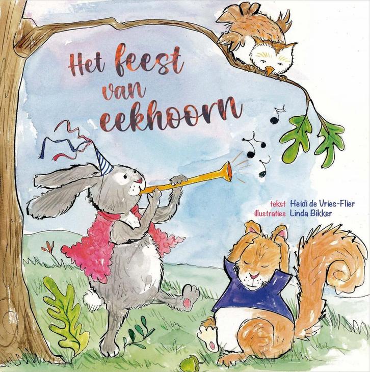 Het feest van eekhoorn 9789402908510 Heidi de Vries-Flier, Boeken, Prentenboeken en Plaatjesalbums, Zo goed als nieuw, Verzenden