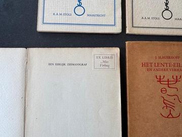 J. Slauerhoff - Lot met 6 vroege uitgaven - 1933-1938