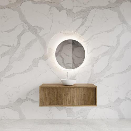 Onderkast Gliss Design Heronimus 100x45x35 cm Met Topplaat, Doe-het-zelf en Bouw, Sanitair, Bad, Nieuw, Ophalen of Verzenden