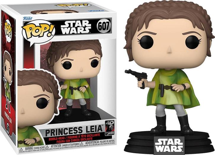 Funko POP! Vinyl Movies Star Wars 40th-Princess Leia (Endor), Verzamelen, Poppetjes en Figuurtjes, Ophalen of Verzenden