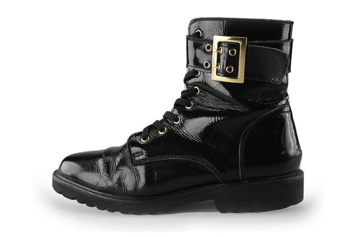 Tango Veterboots in maat 38 Zwart | 5% korting, Kleding | Dames, Schoenen, Zwart, Gedragen, Overige typen, Verzenden