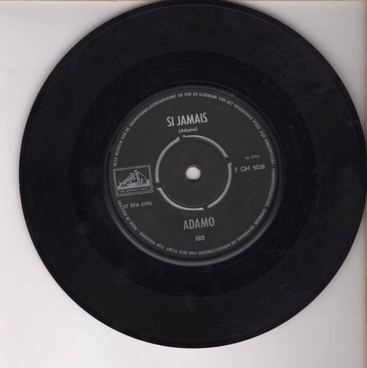 Salvatore Adamo – Quand Les Roses / Si Jamais (1-7-Vinyl-Si, CD & DVD, Vinyles Singles, Enlèvement ou Envoi