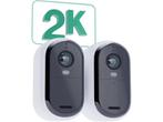 Arlo Essential 2K - Outdoor Beveiligingscamera - Draadloos, Verzenden, Zo goed als nieuw