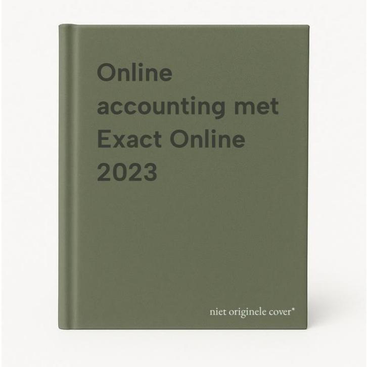Online accounting met Exact Online 2023 9789464177671, Livres, Livres scolaires, Envoi